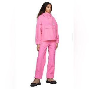 GANNI logo-print track pants-Like New